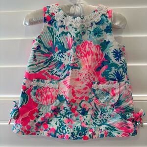 Lily Pulitzer Colorful Floral Baby Dress